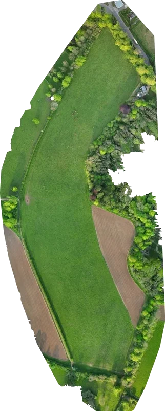 Survey grade orthophoto map